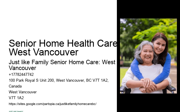 Senior Home Health Care West Vancouver Home Support Services