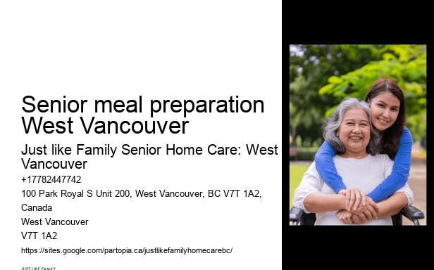 Customized Home Care Plans Senior meal preparation West Vancouver