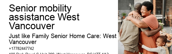 Palliative care specialists Senior mobility assistance West Vancouver