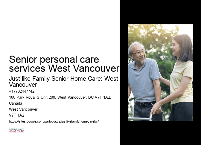 Senior personal care services West Vancouver Senior Transportation Services