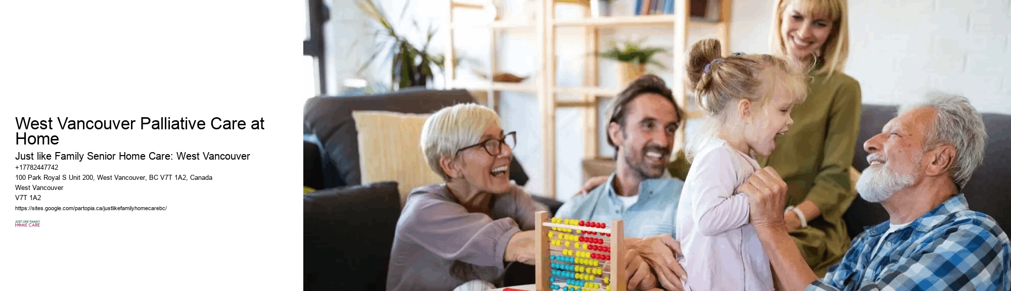 Elderly companionship West Vancouver Palliative Care at Home