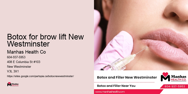 Botox for brow lift New Westminster