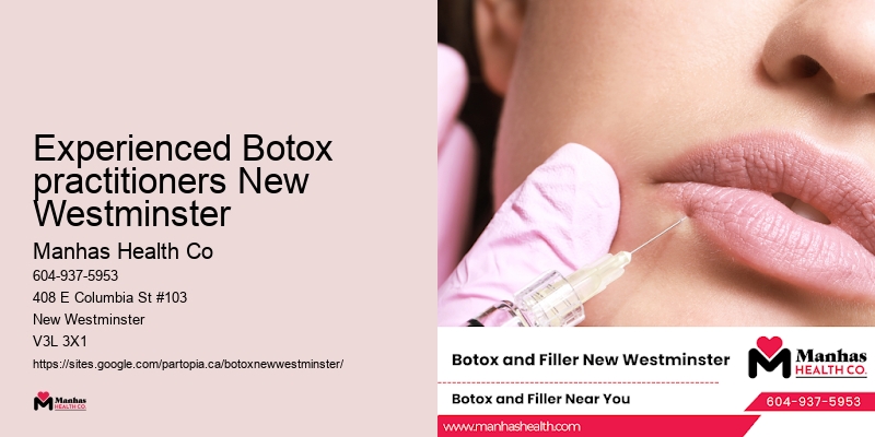 Experienced Botox practitioners New Westminster