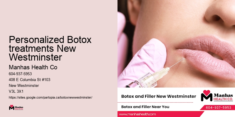 Personalized Botox treatments New Westminster