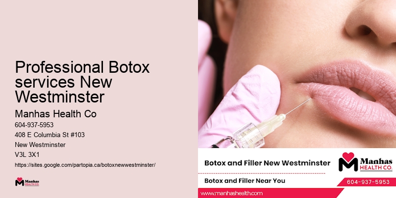 Professional Botox services New Westminster