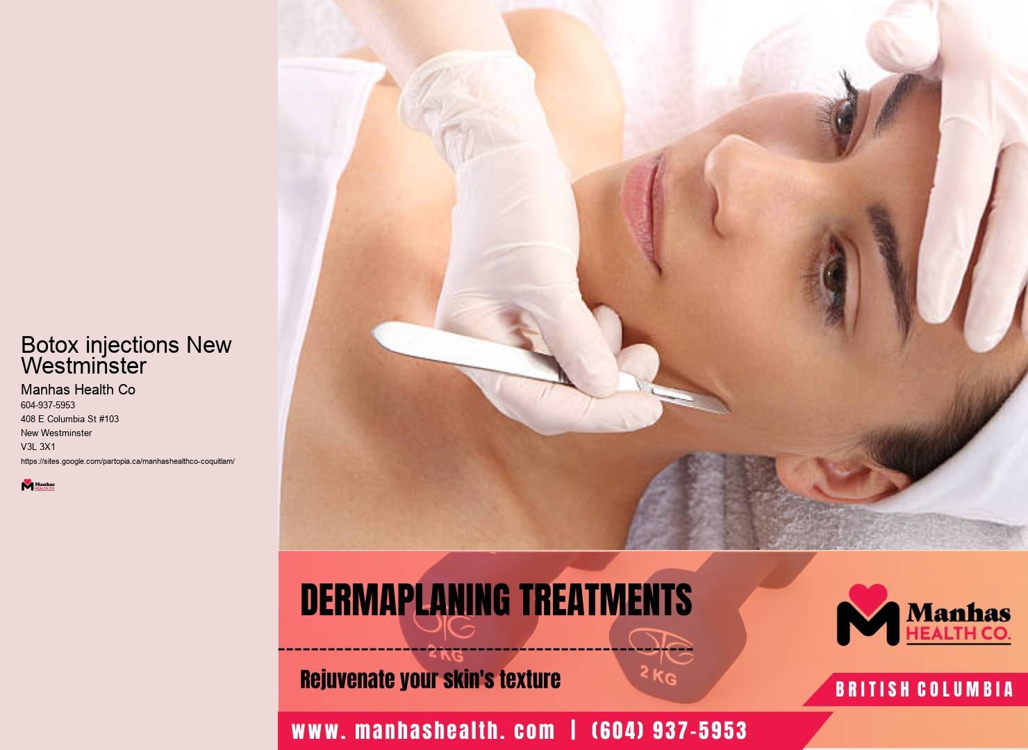 Facial enhancement New Westminster