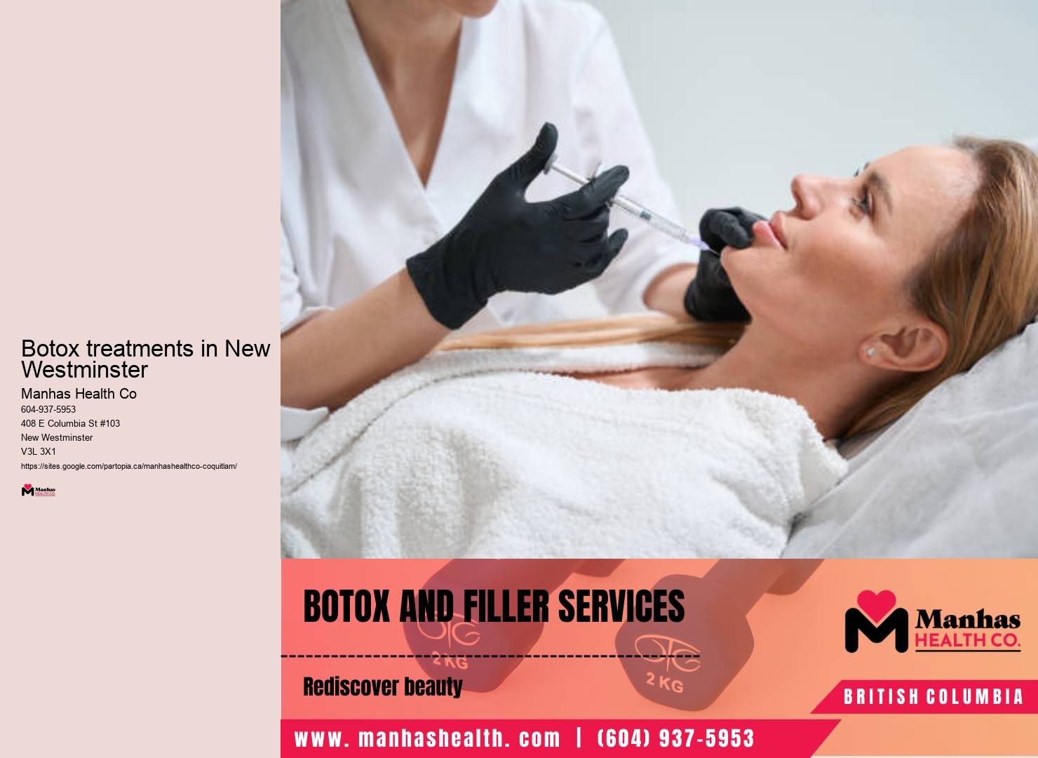 Facial aesthetic enhancements New Westminster