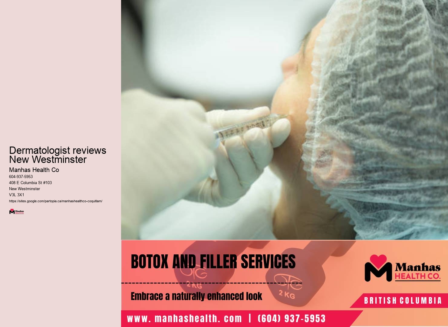 New Westminster aesthetic facial care