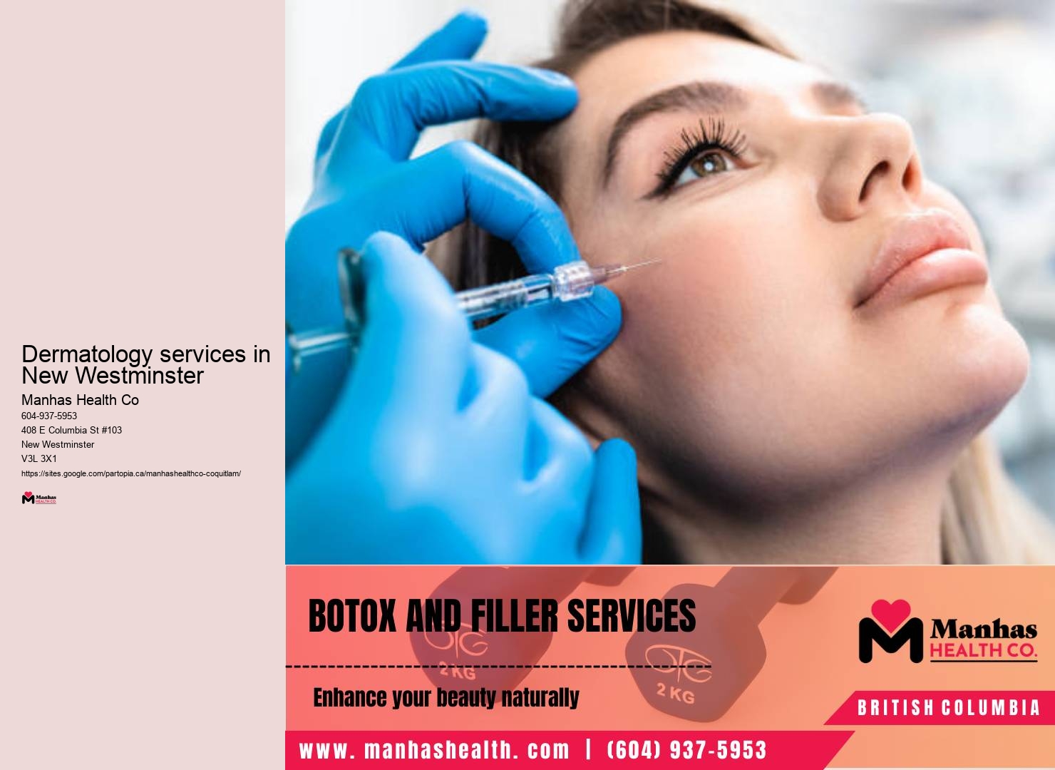 Botox therapy New Westminster