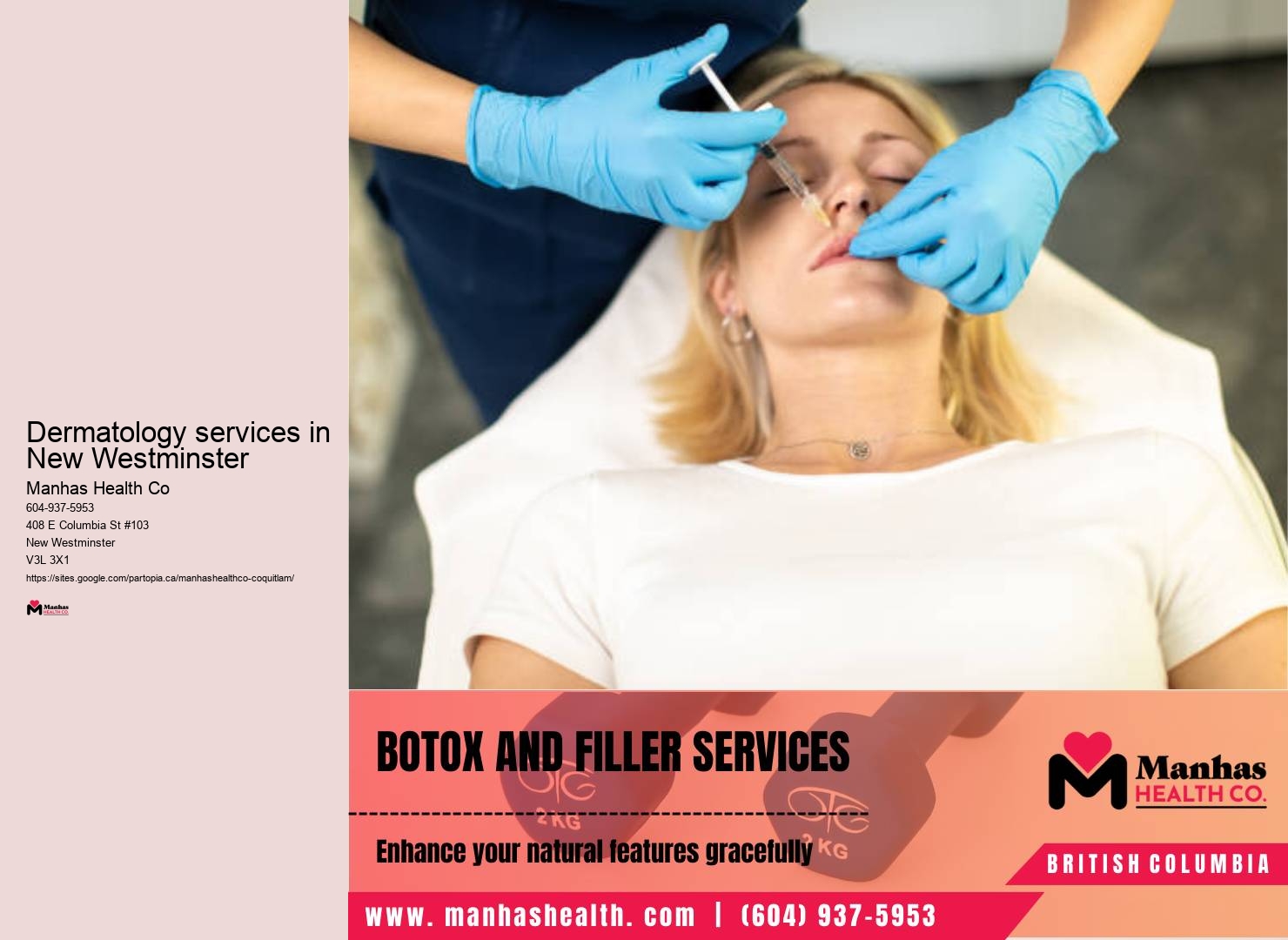 Botox treatments and services New Westminster