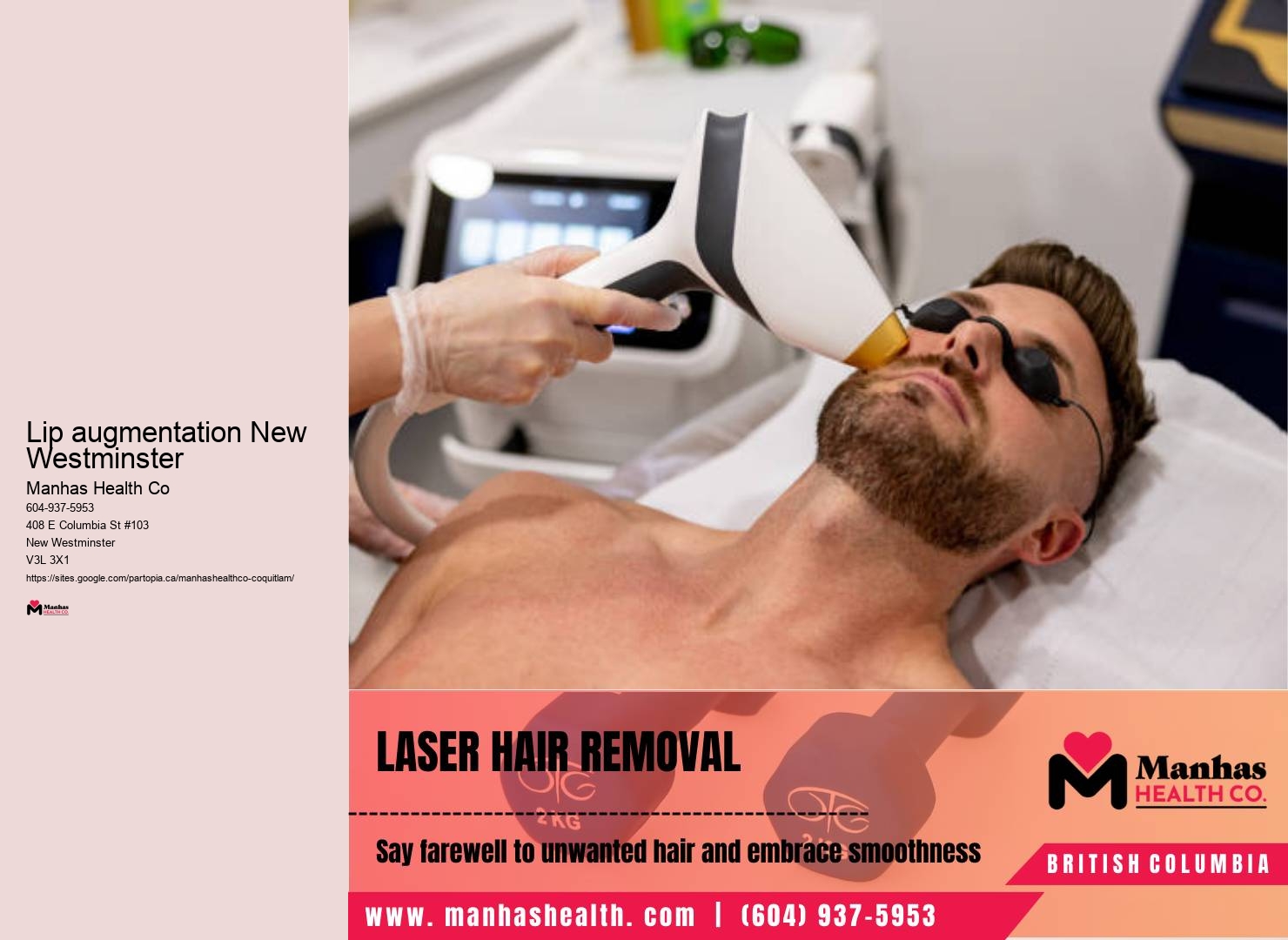 Facial aesthetic solutions New Westminster