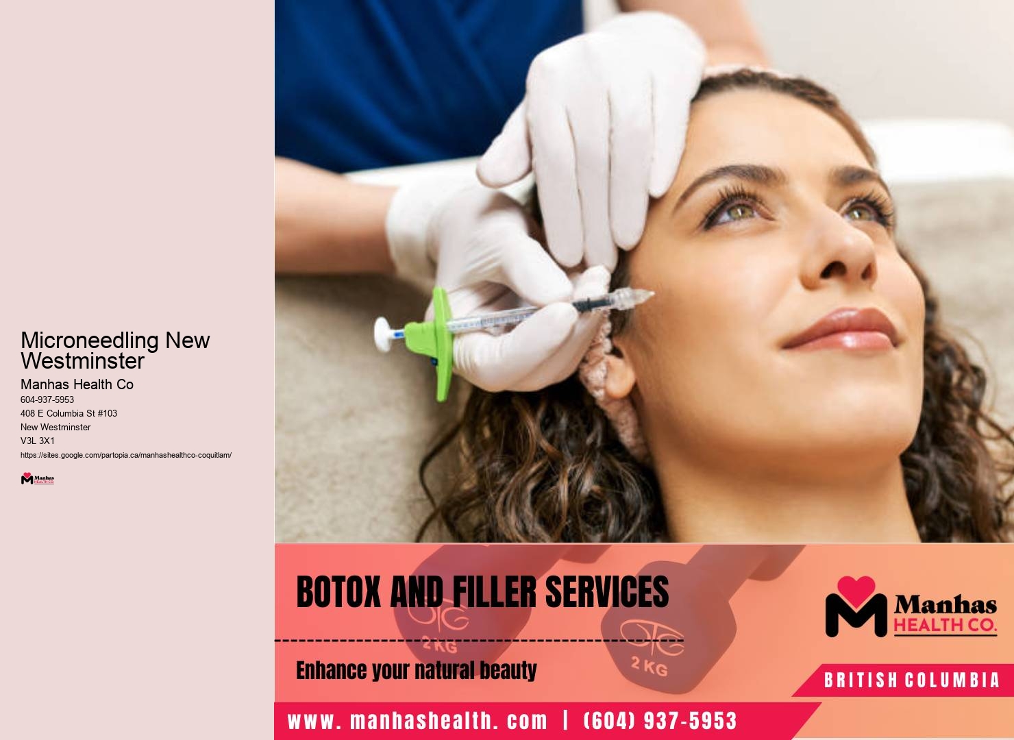 Cosmetic injectables New Westminster