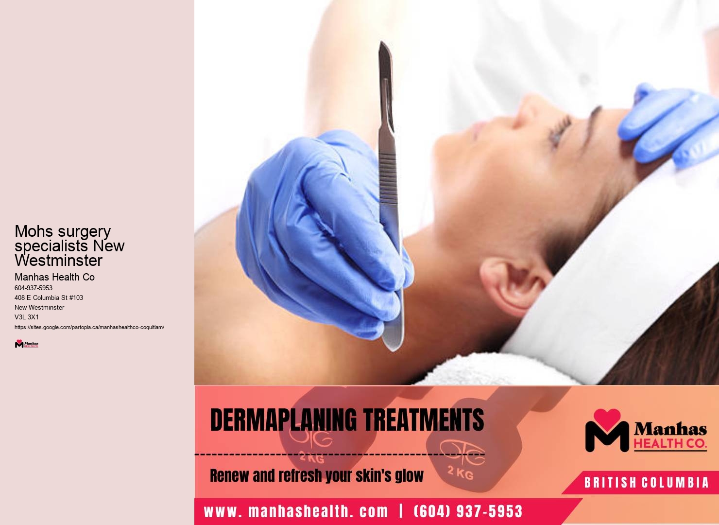 Skin clinic New Westminster