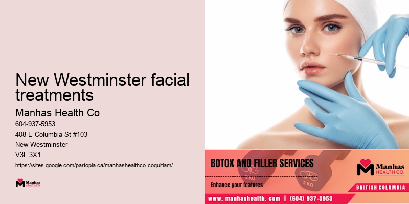 New Westminster facial treatments