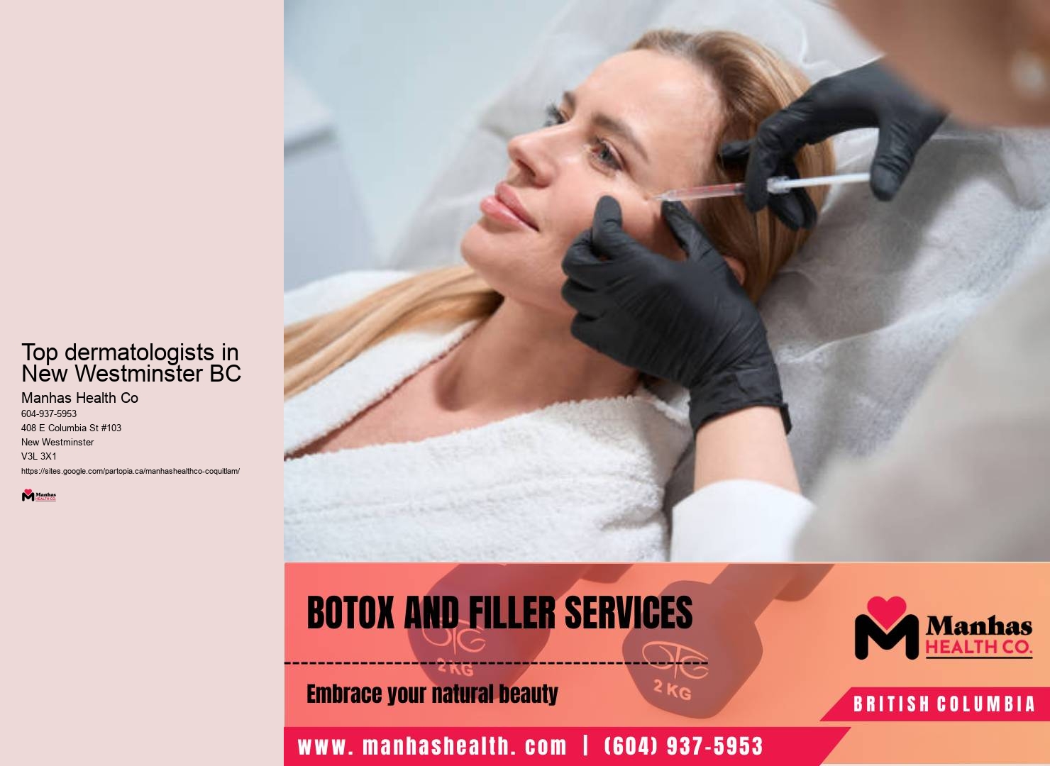 New Westminster Botox promotions