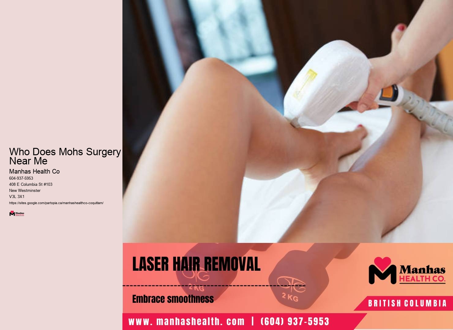 Skin care specialists in New Westminster