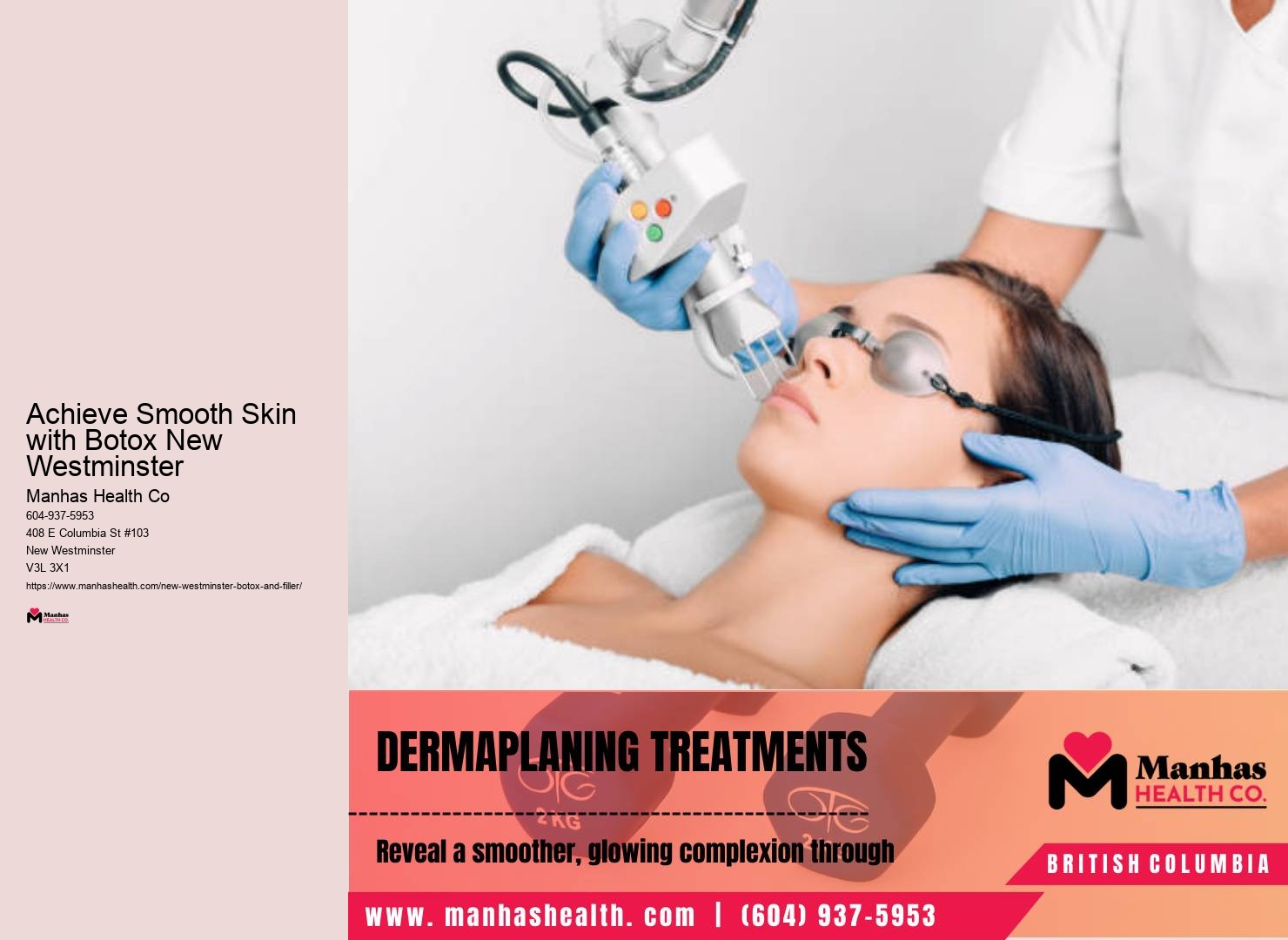 Affordable Wrinkle Smoothing in New Westminster