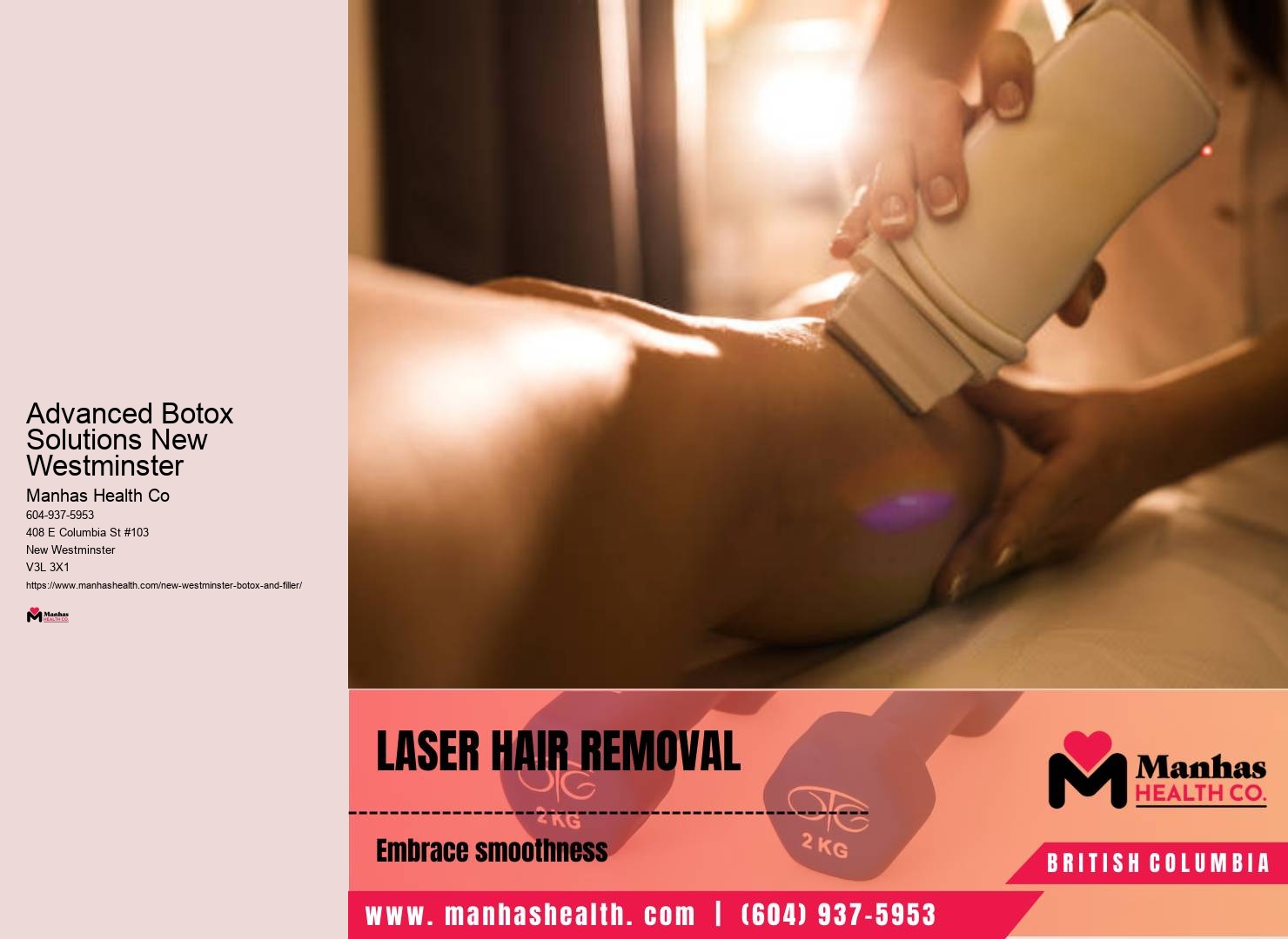 Botox injections for men in New Westminster