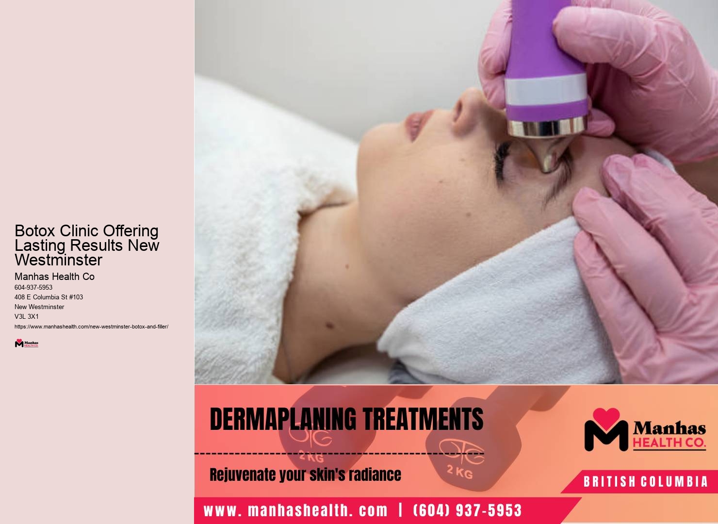 Botox Injections for Wrinkle Reduction New Westminster
