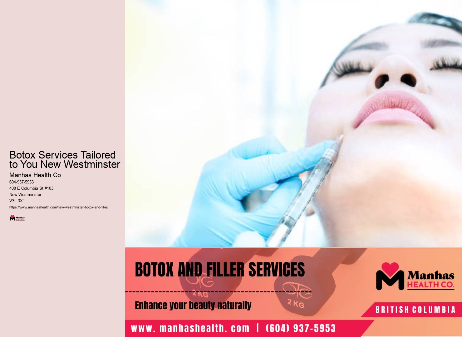 Expert facial aesthetics in New Westminster