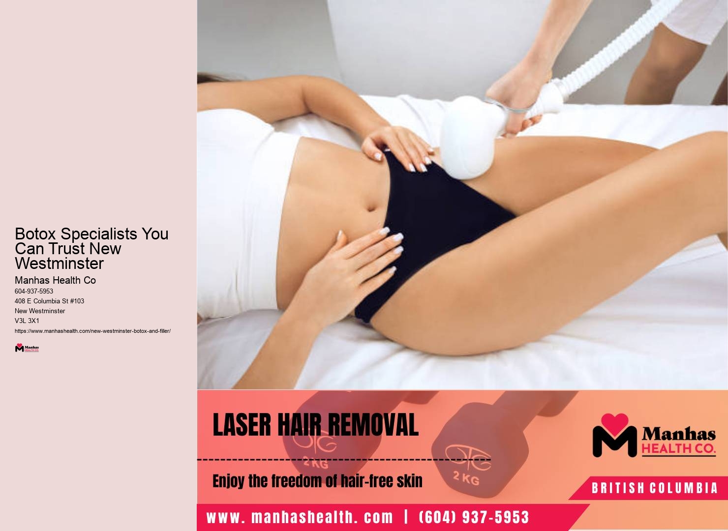 Botox Services New Westminster Prices