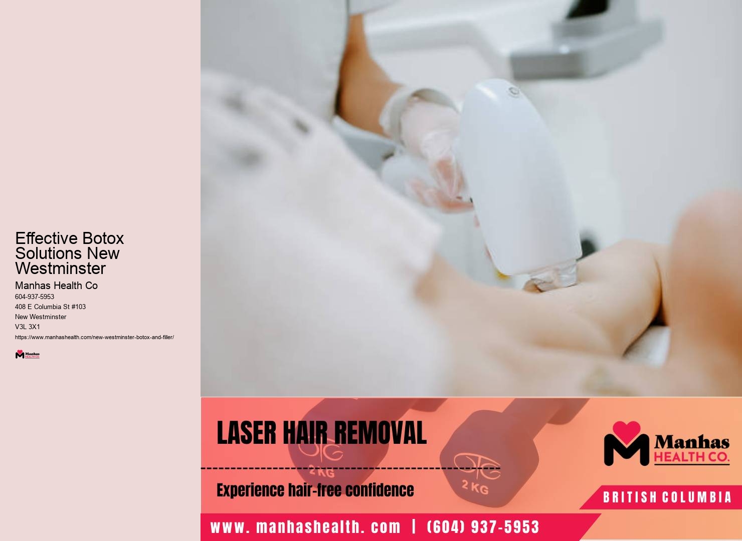 New Westminster Botox Therapy