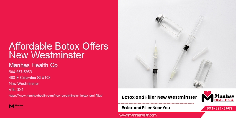Botox for wrinkles Affordable Botox Offers New Westminster