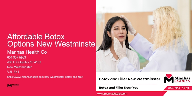 Botox for smoother forehead Affordable Botox Options New Westminster