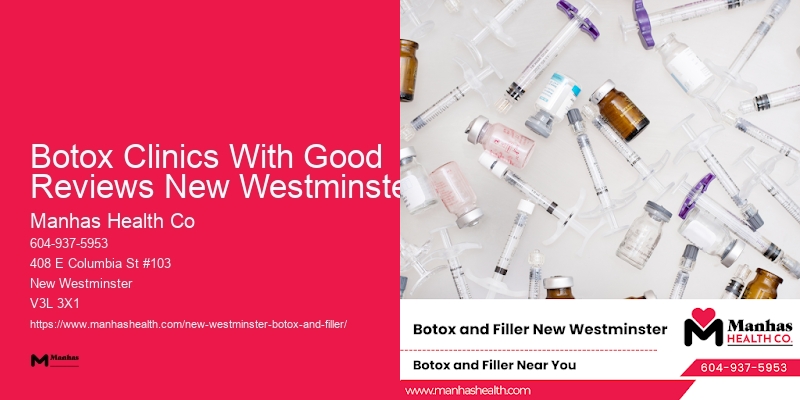 Botox treatment before and after Botox Clinics With Good Reviews New Westminster