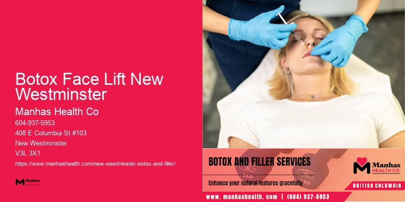 Botox for facial wrinkle treatment Botox Face Lift New Westminster