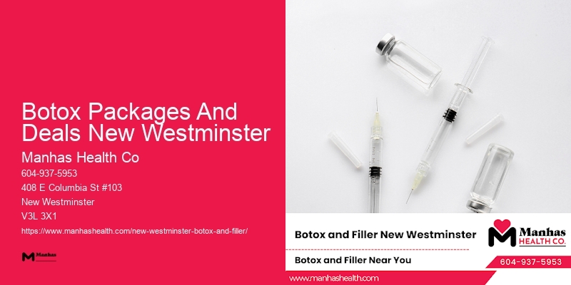 Best Botox deals Botox Packages And Deals New Westminster