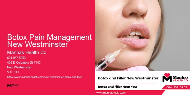 Botox near Botox Pain Management New Westminster