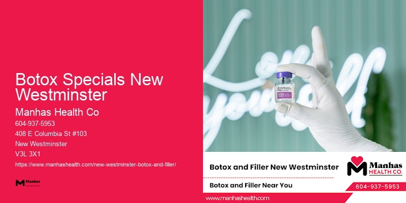 Botox for lip lines Botox Specials New Westminster