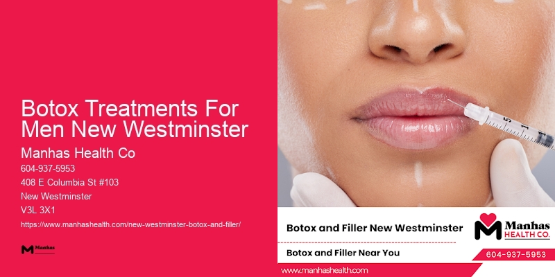 Non-surgical Botox Botox Treatments For Men New Westminster