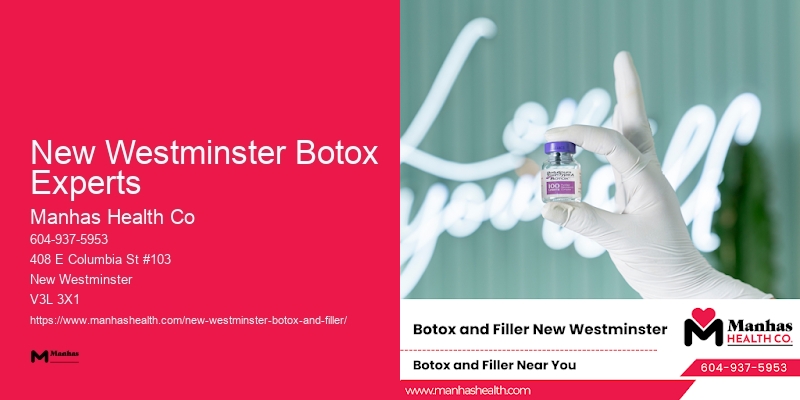 Botox beauty services New Westminster Botox Experts