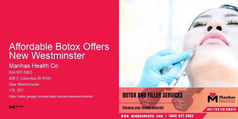 Botox sessions Affordable Botox Offers New Westminster