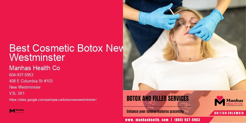 Botox for facial fine lines treatment Best Cosmetic Botox New Westminster