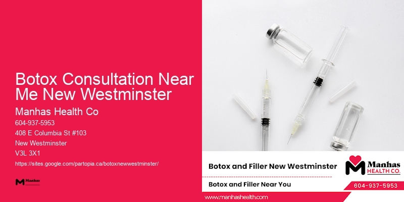 Botox to refresh facial appearance Botox Consultation Near Me New Westminster