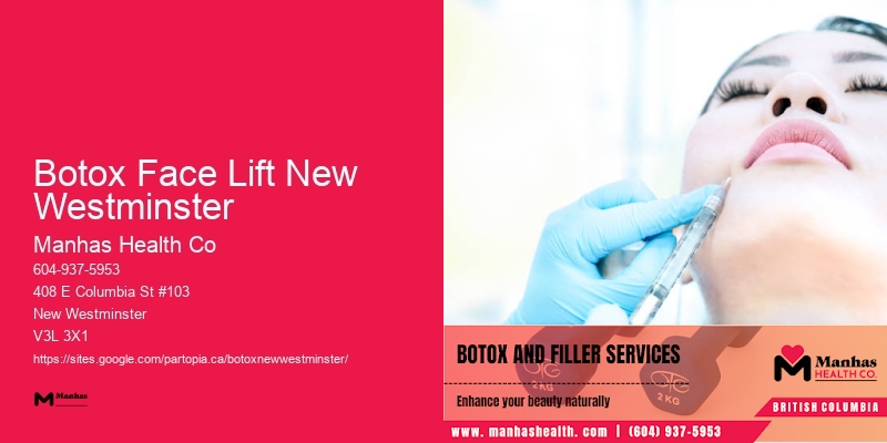 Botox for wrinkle prevention Botox Face Lift New Westminster