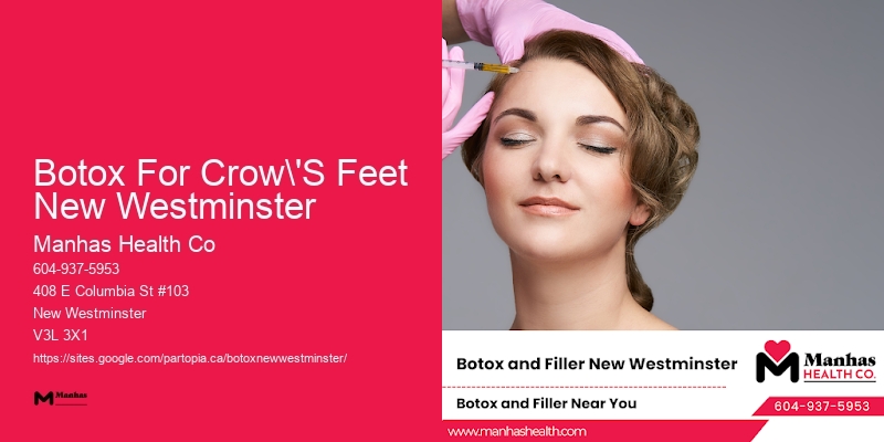 Botox maintenance treatments Botox For Crow'S Feet New Westminster