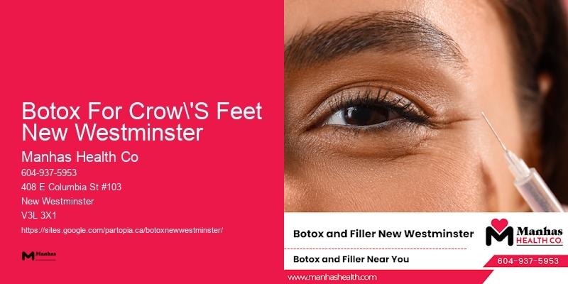 Botox for men Botox For Crow'S Feet New Westminster