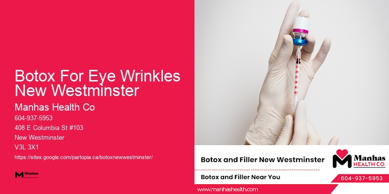 Botox for jawline slimming Botox For Eye Wrinkles New Westminster