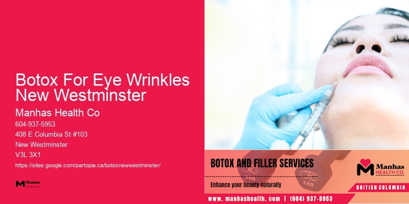 Botox appointment Botox For Eye Wrinkles New Westminster