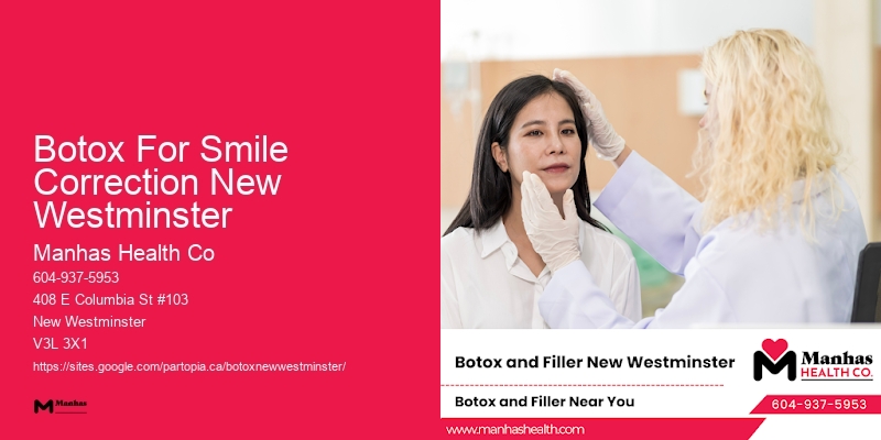 Botox for fine lines Botox For Smile Correction New Westminster