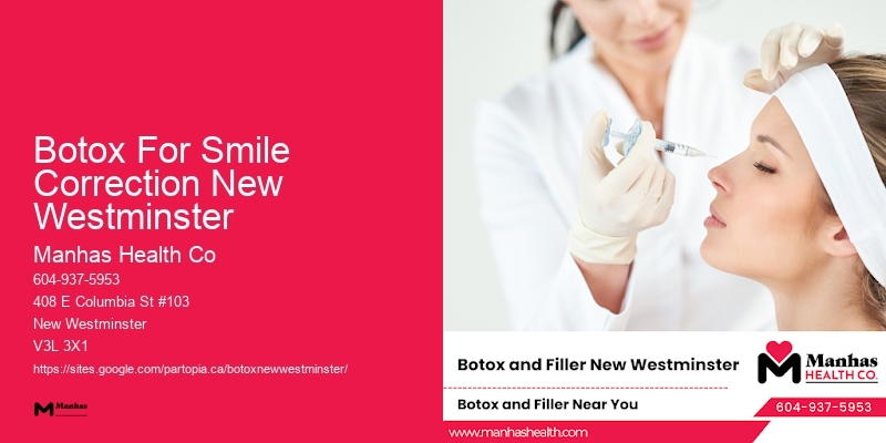 Botox consultation near me Botox For Smile Correction New Westminster