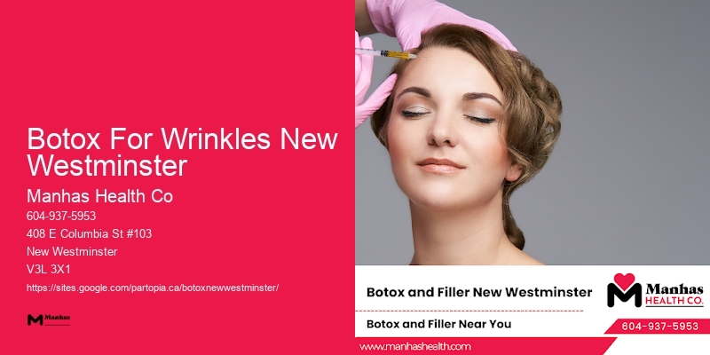 Botox services for forehead lines Botox For Wrinkles New Westminster