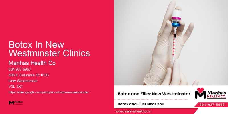 Botox aesthetic treatments Botox In New Westminster Clinics