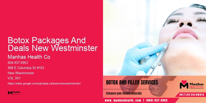 Botox consultations near me Botox Packages And Deals New Westminster