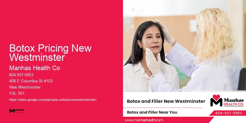 Botox for forehead creases Botox Pricing New Westminster