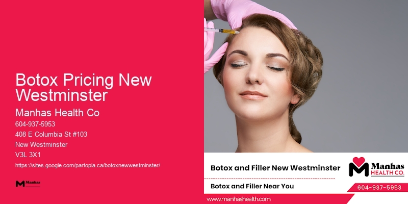 Botox skin smoothing treatments Botox Pricing New Westminster